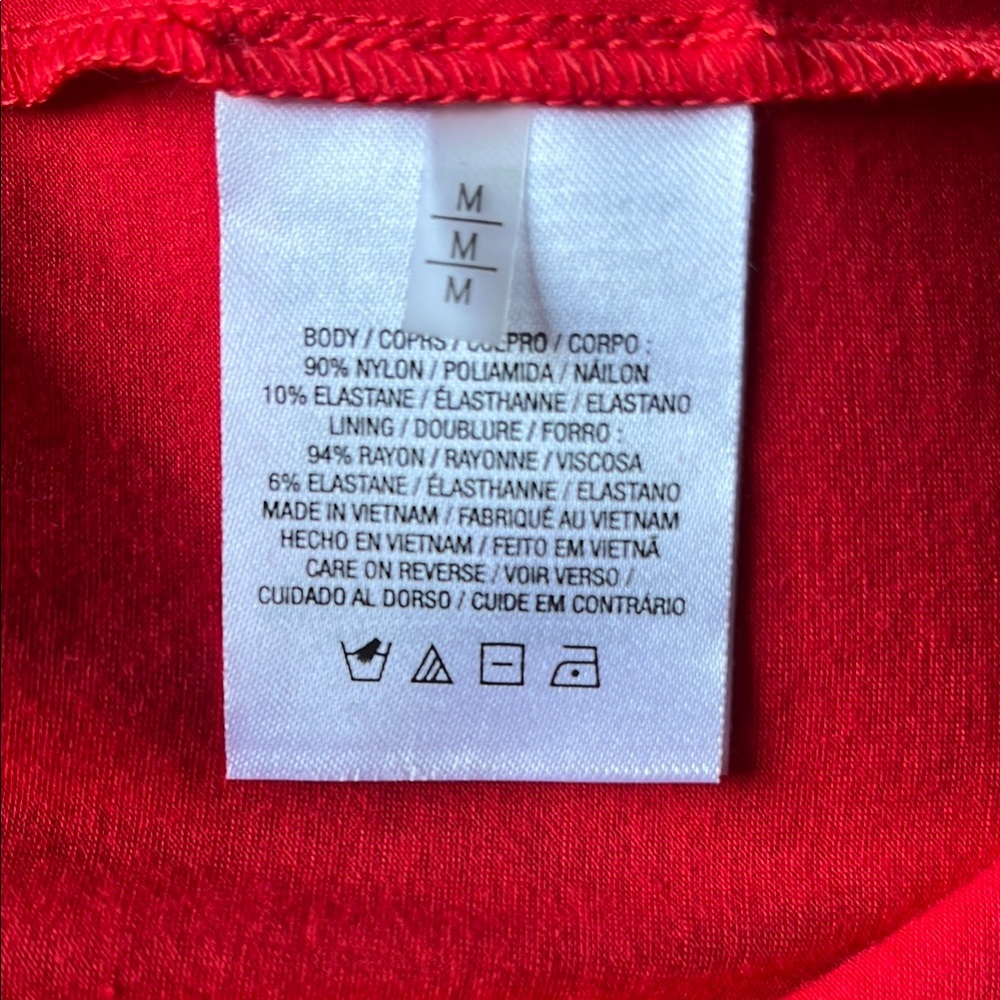 🌷 Tahari Pink and Red Ruched Sheath Midi Dress - NWT - Picture 8 of 9